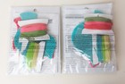 Dimensions Counted Cross Stitch Kit Bird Felt Christmas Ornaments Lot 2 Packs