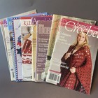 Vintage Crochet Pattern Books - Lot Of 9- 1990   s-2000   s -various Designs