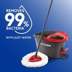  2 Total Refills  O-cedar Easywring Microfiber Spin Mop   Bucket System