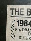 The Real Thing Theater Broadway Window Card Poster 14  X 22 