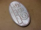 Antique Vtg Farmall 560 Diesel Ihc Tractor Front Oval Hood Panel Emblem Badge