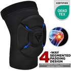 Rdx Knee Pads For Mma  Foam Padded Kick Boxing Martial Arts Bjj Karate Wrestling