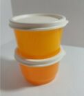 New Tupperware Snack Cups Set Of 2 Containers W seals Free Us Ship