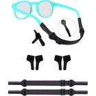 Kids Glasses Strap Adjustable Eyewear Retainer Silicone Ear Gripper Toddlers New
