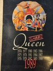 Vintage Classic Queen 1989 Calendar Freddie Mercury Brian May Roger Taylor Rare