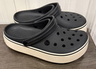 Mens Crocs Crocband Ii Clogs Sandals Black White Mens 7 Women s 9 - 11989-060