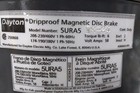 Dayton 5ura5 3600 Max Rpm 115 208-230vac Coil Voltage End Mount Disc Brake