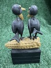Christopher Blake Collection Crows On Corn Mechanical Figure Folk Art Primitive