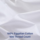 100  Egyptian Cotton Fitted Sheet King Size Only  600 Thread Count  8 -16  De   