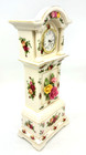  royal Albert  Old Country Roses 16  Decorative Working Grandfather Clock