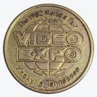 1982 Knoxville World s Fair Token - Video Game Expo  Pac Man  1980s