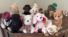 Lot Of 12 Ty Beanie Babies Plush Stuffed Animals In Great Condition
