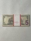 New Uncirculated  5  five  Dollar Bill Note  Usd Bep --2021