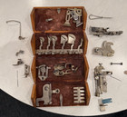 Singer Sewing Puzzle Box Antique 1889 With Attachments