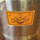 Veuve Clicquot Ponsardin Stainless Champagne Cooler Silver Wine Ice Bucket Promo