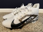 Nike Alpha Menace 4 Elite Black White Football Cleats Mens Size 9 5  fz7701-101 
