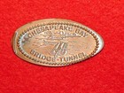 Vintage Souvenir Elongated Penny Chesapeake Bay Bridge Tunnel