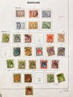 Netherlands Early Mixture On Pages Used Mh apx 120 Items   Mk7338