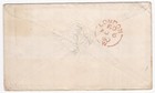 1860 Qv Fine 1d Penny Red Stamp On Southampton Merchants Cover To London