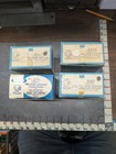 Lot Of 4 Vintage Nos Porcelain Pull Chain Ceiling Light Fixture Sockets W    