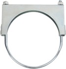 4 Inch U Bolt Clamp Muffler Exhaust Clamp Saddle Style Heavy Duty - Zinc  4 Inch