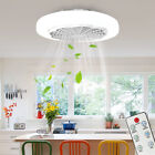 Modern Led Ceiling Fan With Lights E27 Adjustable Bedroom Living Room Fan Lamp