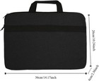 Laptop Sleeve Bag Shoulder Strap Shockproof Case Travel Business School Luggage