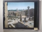 Great Court Of Karnak  Egypt  C1900 s G  Kanzee Magic Lantern Glass Slide