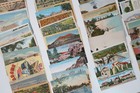 Vintage Postcards Lot 50 Unused Standard Size Usa Old Post Cards Views Unposted