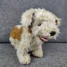 Ty Vintage Toffee Puppy Dog Plush Shaggy 1992 Terrier Pink Tongue Stuffed Animal