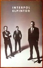 Interpol El Pintor Ltd Ed New Rare Tour Poster  Indie Rock Post Punk Revival