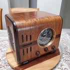 Gorgeous Vintage 1937 Zenith Black Dial Cube Radio 5s218 Restored Excellent