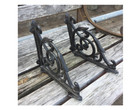 Antique Style Cast Iron Wall Shelf Brackets - 4 Pack With Hardware Included