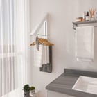 Retractable Folding Wall Clothes Hanger Collapsible Laundry Hanging Dryer Rack