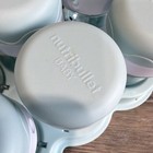Nutrient Baby Baby Food Storage Containers W  Lids And Tray  Blue white clear