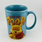 Disney Store Ceramic Mug Cup Winnie The Pooh Silly Old Pooh Tall Tea Coffee