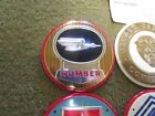 Vtg 1950 s Wheaties Cereal Premium Car Badge Emblem Lot  9  Metal Tin England
