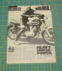 1979 Kawasaki Kz100 Turbo Vintage Motorcycle Magazine Article Ad Kz 100 Shelby