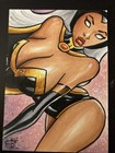 Storm X-men Marvel Sketch Card Original Art By Chris Mcjunkin Hot Sexy 