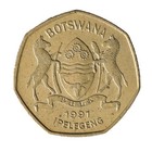 Botswana 1 Pula  1991-2007  Km  24  Xf-extremely Fine
