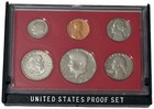 1981-s United States Proof Set Ogp 6 Coins     Clad     Original Box   Case