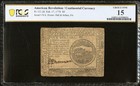 1776 American Revolution  4 Continental Currency  Colonial Banknote Cc-26  Pcgs