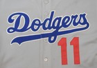 1980 Manny Mota Dodgers Game Worn Road Jersey  player coach 