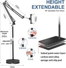 69  Height Adjust Floor Stand Tablet For Ipad Kindle Cell Phone Mount Holder