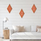 Gulfmew 3 Pcs Mushroom Art Room Decor Christmas 70s Home Wall Vintage Aesthet   