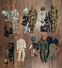 Placo Toys Vintage Lot Of 5 Action Figures With Accessories