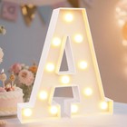 Led Marquee Letter Lights Sign  Light Up Alphabet Letter For Home Party Weddi   
