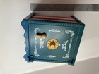 Vintage Great American Federal Bank Early American Safe Plastic Coin Bank Vault