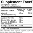 Ortho Molecular Product Natural D-hist - 120 Capsules New