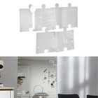 7x Growth Chart Mirror For Wall Kids Height Wall Chart With Label For Home
